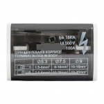 Шины в корпусе на DIN-рейку (кросс-модуль) 2х7 L+PEN PLEXUP