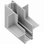 MGN TRACK/R accessory vertical corner WH