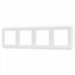 Рамка пластиковая FRM-VERSA-PL-4-WH (Arlight, -) Рамка пластиковая FRM-VERSA-PL-4-WH (Arlight, -)