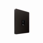 Systeme Infinity, Розетка информационная С/У RJ-45 кат.6, Полярная ночь Systeme Infinity, Розетка информационная С/У RJ-45 кат.6, Полярная ночь