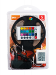 Лента светодиод 4Вт/м RGB IP65 MVS-2835 54LED 220В 5м блистер Jazzway