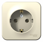 Розетка 1гн с З/К о/у молочный 16А IP20 Blanca Systeme Electric