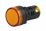 Лампа сигнальная ЭРА XB7EV08BP моноблочная XB7 D22мм желтая LED 12/24/36В AC/DC Лампа сигнальная ЭРА XB7EV08BP моноблочная XB7 D22мм желтая LED 12/24/36В AC/DC