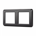 Рамка пластиковая FRM-VERSA-PL-2-BK (Arlight, -) Рамка пластиковая FRM-VERSA-PL-2-BK (Arlight, -)
