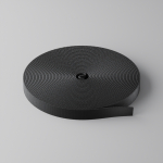 Токопроводящая текстильная лента 5м Parity серая Графит