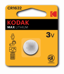 Элемент питания CR1632 литиевый бл.1шт. Kodak (1/60/240) Элемент питания CR1632 литиевый бл.1шт. Kodak (1/60/240)