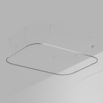 Основание ART-APRIORI-RECTANGLE-SOFT-HANG-4500x3500 (TN) (Arlight, IP20 Металл, 3 года)
