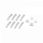 Комплект креплений (8клипс+4загл) для светодиод ленты PLS PRO 2835/120-24V Jazzway 1/1000