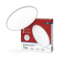 Светильник светодиод 75Вт 6500К 6000Лм 375х58мм NEO MYSTERY-7565-WH IN HOME (1/10)