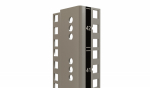 Hyperline CTRM19-37U-RAL7035 19   монтажный профиль высотой 37U с маркировкой юнитов, для шкафов TTR, TTB, цвет серый RAL7035 (2 шт. в комплекте)