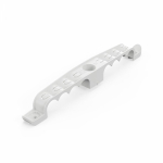 Держатель труб для прямого монтажа двусторонний на 8 мест в гофроящике серый d16 (150шт/кор) Промрукав