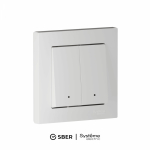 Выключатель 2кл с/у белый в сборе SMART Zigbee AtlasDesign Systeme Electric (1/15) Выключатель 2кл с/у белый в сборе SMART Zigbee AtlasDesign Systeme Electric (1/15)