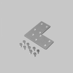 Technical Соединитель угловой для накладного шинопровода Exility Technical Соединитель угловой для накладного шинопровода Exility