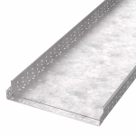 Лоток перфорированный Профи HDZ 600х100х6000 (2,0 мм) (12 м/уп) Промрукав