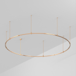 Основание ART-APRIORI-ROUND-ROD-800-R3000 (GD) (Arlight, IP20 Металл, 3 года)