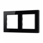Рамка стеклянная FRM-GLARE-GS-2-BK (Arlight, -) Рамка стеклянная FRM-GLARE-GS-2-BK (Arlight, -)