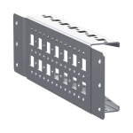 Рейка монтажная широкая перфорированная с накладным креплением Д300 (2 шт) EKF AleSta Рейка монтажная широкая перфорированная с накладным креплением Д300 (2 шт) EKF AleSta