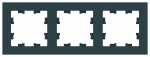 Рамка 3гн изумруд AtlasDesign Systeme Electric (1/15)
