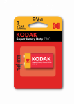Элемент питания 6F22 крона 9V солевой бл.1шт EXTRA HEAVY DUTY Kodak (1/10/50) Элемент питания 6F22 крона 9V солевой бл.1шт EXTRA HEAVY DUTY Kodak (1/10/50)