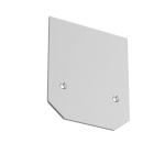 Заглушка торцевая для профиля TRA004MP-21S S35 серый Заглушка торцевая для профиля TRA004MP-21S S35 серый