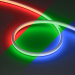 Лента герметичная WAVE-TOP-A240-18x15mm 24V RGB (10 W/m, IP54, 5m, wire x1) (Arlight, Вывод прямой, 3 года)