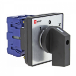 Кулачковый переключатель ПК-1-41 10А 1P "1-0-2" EKF #(100/1)