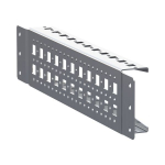 Рейка монтажная широкая перфорированная с накладным креплением Д400 (2 шт) EKF AleSta Рейка монтажная широкая перфорированная с накладным креплением Д400 (2 шт) EKF AleSta