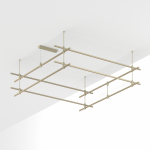 Основание ART-APRIORI-QUADRAT-2-ROD-400-2000x2000 (OG) (Arlight, IP20 Металл, 3 года)