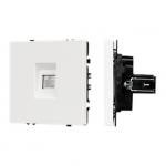 ARL NOBE Розетка компьютерная софт-тач белый кварц SCT-MPC1-SFPL-WH (RJ-45, CAT6) (Arlight, -) ARL NOBE Розетка компьютерная софт-тач белый кварц SCT-MPC1-SFPL-WH (RJ-45, CAT6) (Arlight, -)
