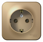 Розетка 1гн с З/К о/у титан изол.пласт. 16А IP20 Blanca Systeme Electric (1/12)