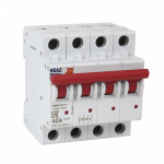 Выключатель/переключатель нагрузки 4-полюсный (4P) 0кВт IP20 КЭАЗ Выключатель/переключатель нагрузки 4-полюсный (4P) 0кВт IP20 КЭАЗ