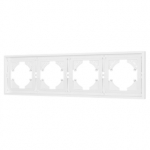 Рамка пластиковая FRM-TENDO-PL-4-WH (Arlight, Белый) Рамка пластиковая FRM-TENDO-PL-4-WH (Arlight, Белый)