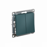 Выключатель 2кл с/у изумруд механизм быстрозажим AtlasDesign Systeme Electric (1/20) Выключатель 2кл с/у изумруд механизм быстрозажим AtlasDesign Systeme Electric (1/20)