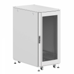 Шкаф напольный разобранный 19 IT-CQE-N 24U 600x600мм, крыша с вырубкой, дверь стекло и сплошная металл, одинарные боковые панели, серый RAL7035 Шкаф напольный разобранный 19 IT-CQE-N 24U 600x600мм, крыша с вырубкой, дверь стекло и сплошная металл, одинарные боковые панели, серый RAL7035