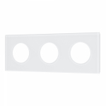 Рамка стеклянная FRM-GLARE-GC-3-WH (Arlight, -)