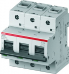 Автоматический выключатель (автомат) 3-полюсный (3P) 20А хар. B 25кА ABB S800