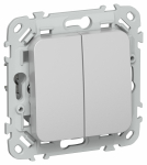 FLITE Выключ. жалюзи 10А ВЖ52-2-0-ФлА ал. IEK FLITE Выключ. жалюзи 10А ВЖ52-2-0-ФлА ал. IEK