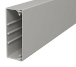 Кабель-канал WDK 40x110x2000 мм (с крышкой) ПВХ серый RAL7030 Кабель-канал WDK 40x110x2000 мм (с крышкой) ПВХ серый RAL7030