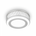 Светильник Кругл.Gu5.3, 3Вт LED 3000K 1/40 белый матовый Gauss Backlight