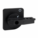 Рукоятка для выключателя-разъединителя черная для аварийной остановки КЭАЗ Рукоятка для выключателя-разъединителя черная для аварийной остановки КЭАЗ