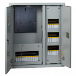 Корпус щита учета скрытой установки сталь 620ммx660ммx165мм IP31 с монтажной рейкой EKF PROxima Корпус щита учета скрытой установки сталь 620ммx660ммx165мм IP31 с монтажной рейкой EKF PROxima