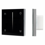 Панель SMART-P36-DIM-IN Black (230V, 1.2A, TRIAC, Sens, 2.4G) (ARL, IP20 Пластик, 5 лет)