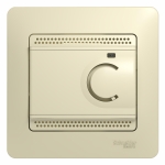 Розетка 2гн USB+USB typeА+ typeС с/у крем механизм 5В/2,4А 2х5В/1,2А Glossa Systeme Electric (1)