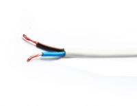 Шнур бытовой ШВВП 2х0,50 белый Лептон ГОСТ (100)