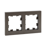 2 - местная рамка, мокко, пластик Эпика EKF