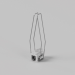 Led Strip Комплект креплений (для профиля ALM-8832-S-2M) 4 шт. 642006