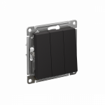 Выключатель 3кл с/у карбон механизм AtlasDesign Systeme Electric (1/5) Выключатель 3кл с/у карбон механизм AtlasDesign Systeme Electric (1/5)