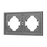 Рамка пластиковая FRM-TENDO-PL-2-GR (Arlight, Графитовый) Рамка пластиковая FRM-TENDO-PL-2-GR (Arlight, Графитовый)