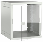 Шкаф наст. 12U 600х600мм стекл. дв. сер. GENERICA