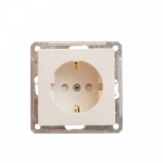 Розетка 1гн с З/К шторки с/у крем механизм 16А W59 Systeme Electric  (1/20)